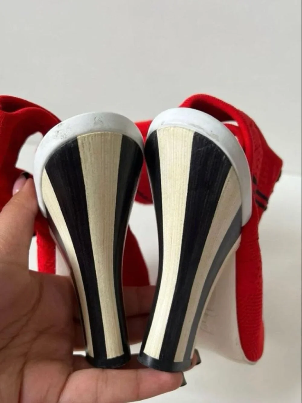 Fendi Knit High Heels Pumps